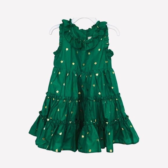 Christian Siriano Other - Christian Siriano Green Shamrock St. Patrick’s Day Dress Size 3T NWT
